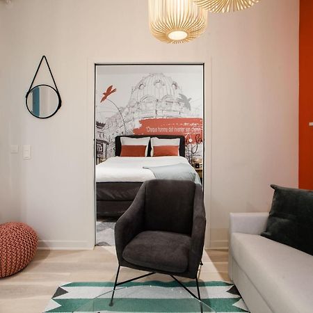 Suite Sartre : Au Coeur De La Rive Gauche, Neuf, Design, 2/4 Personnes Paryż Zewnętrze zdjęcie