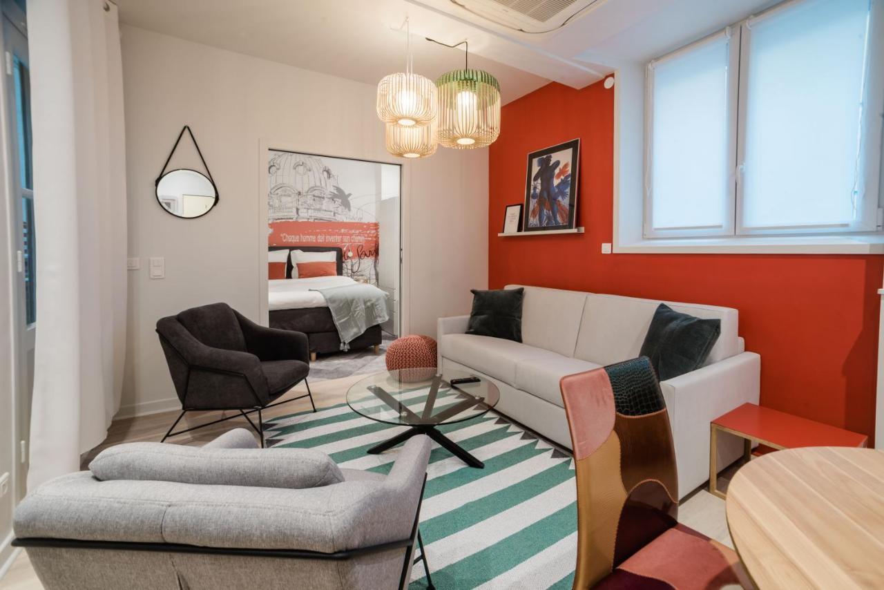 Suite Sartre : Au Coeur De La Rive Gauche, Neuf, Design, 2/4 Personnes Paryż Zewnętrze zdjęcie